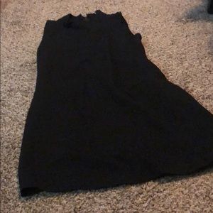 High neck dress with super cute pockets